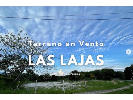VENTA DE TERRENO EN LAS LAJAS CORONADO DE 4,700m²