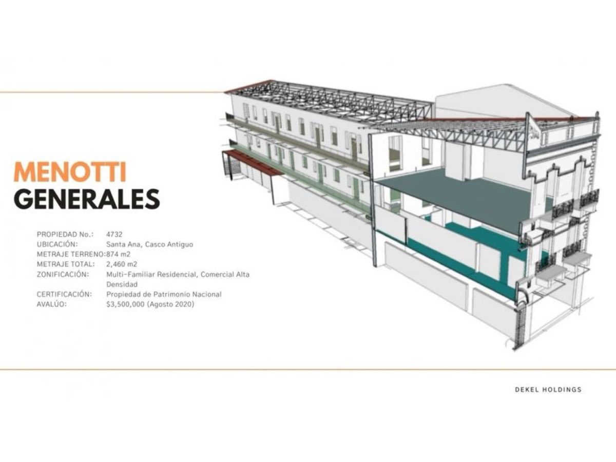 VENTA DE EDIFICO EN CASCO ANTIGUO 2460m2 POTENCIAL 3.3MM