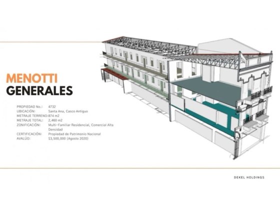 VENTA DE EDIFICO EN CASCO ANTIGUO 2460m2 POTENCIAL 3.3MM